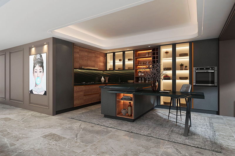 「cq9电子」不锈钢橱柜VS木质橱柜，熟优熟劣？